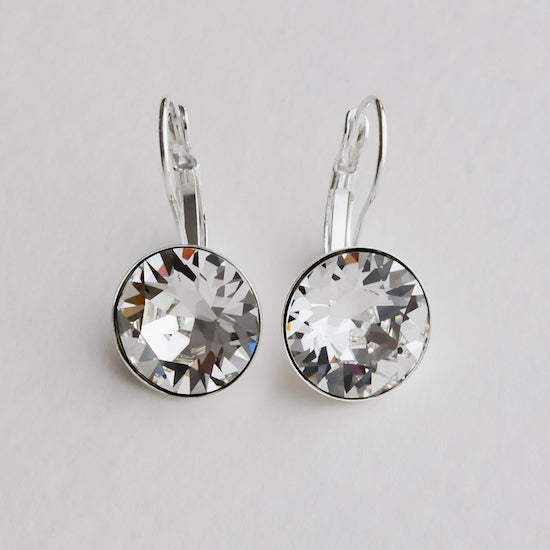 Swarovski Crystal Drop Earrings - Aloraflora Jewelry