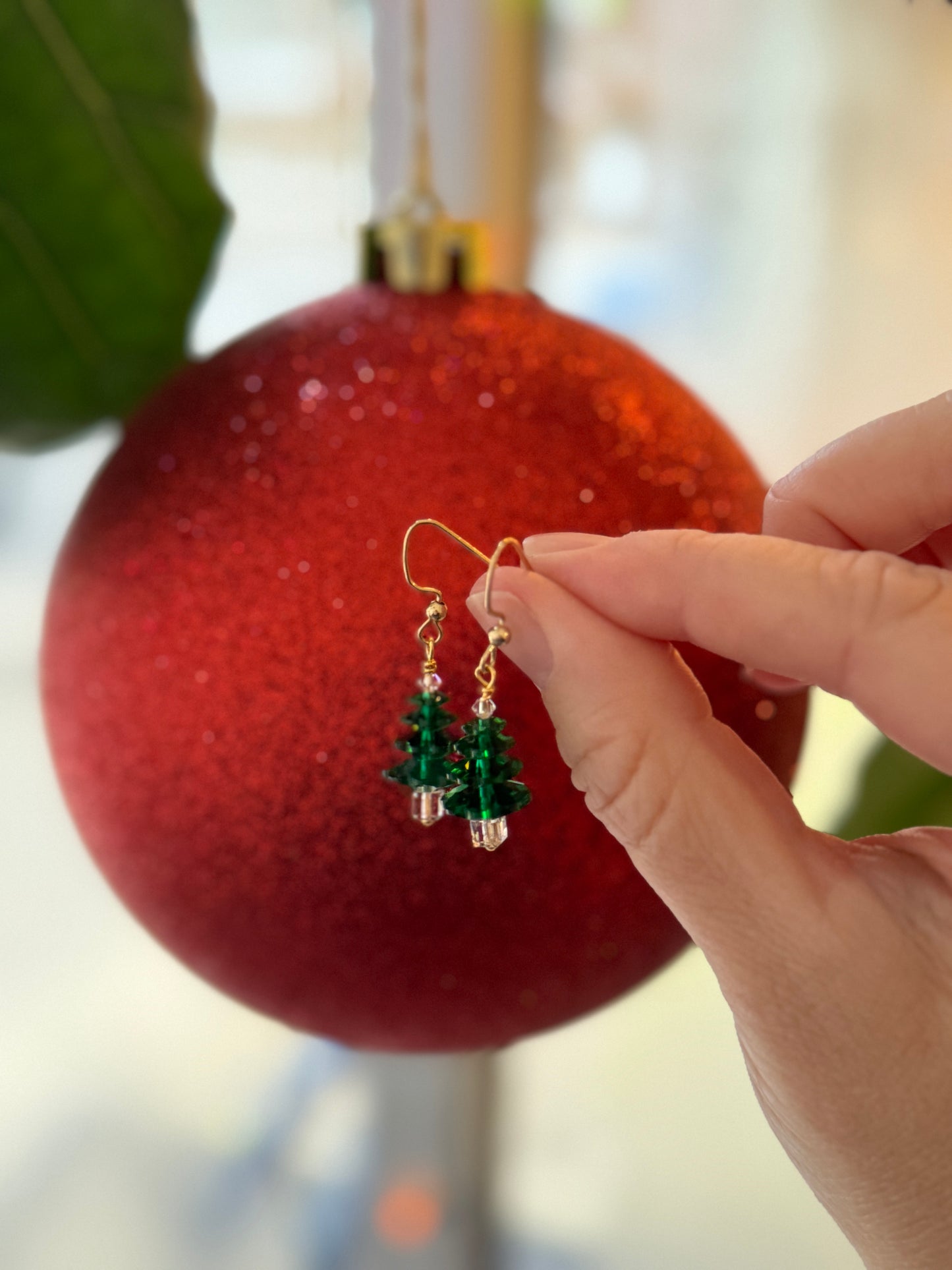 Christmas Tree Earrings