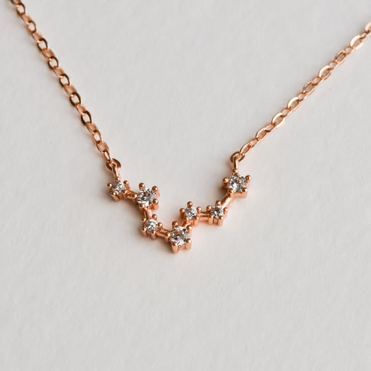 Pisces Constellation Necklace - Aloraflora Jewelry