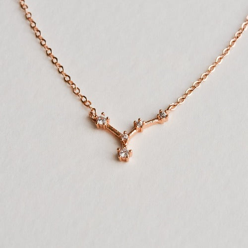 Cancer Constellation Necklace - Aloraflora Jewelry