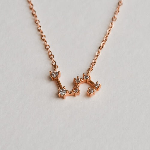 Leo Constellation Necklace - Aloraflora Jewelry