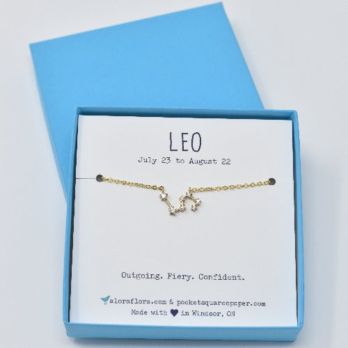 Leo Constellation Necklace